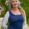 Mae West knitting pattern vest slipover by Annabelle Drumm